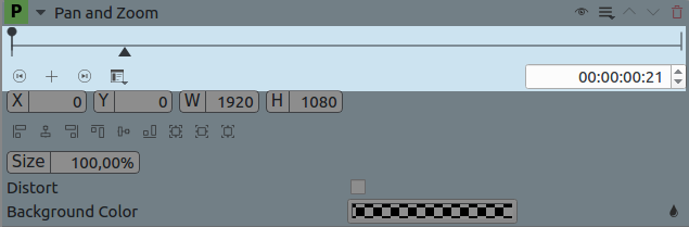 cuadro de diálogo de paneo y zoom