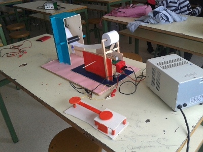 bobina y rollo de papel