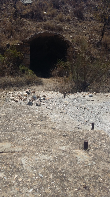 Exterior de la mina San José