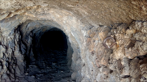 Interior de la mina San José