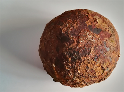 esfera de acero de un molino de bolas