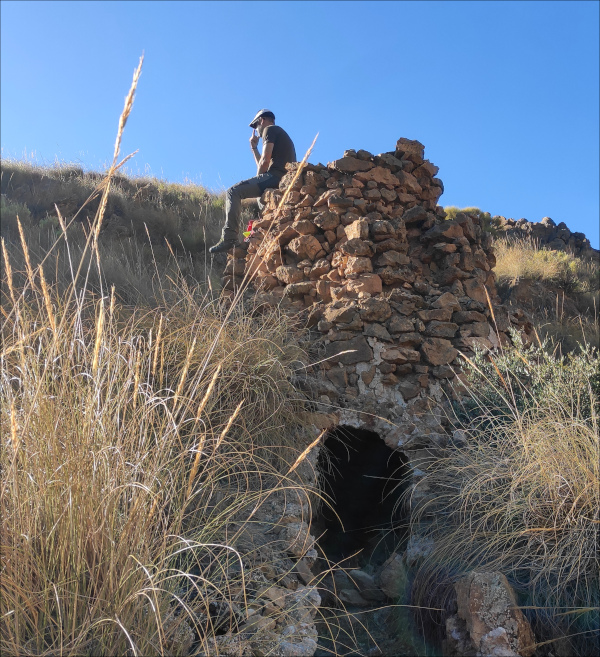 chimenea del Cerro Mortero