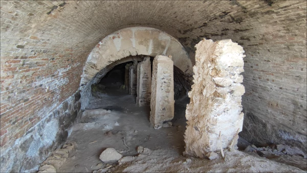 Galera de acceso al pozo de la mina San Jos