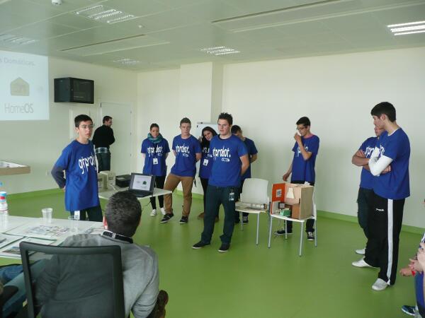 presentando el proyecto cientifico