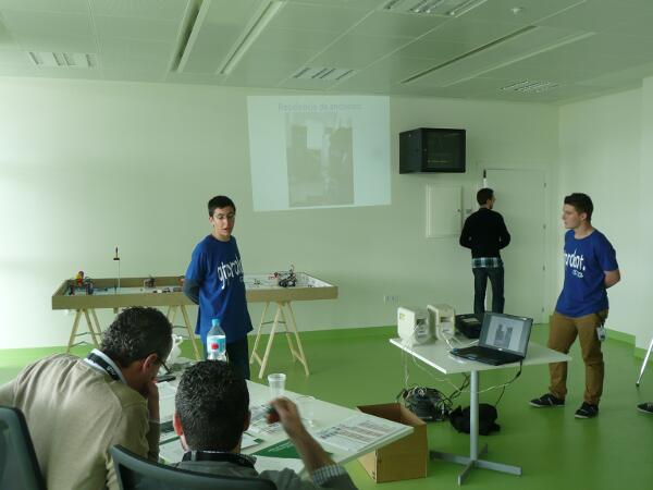 presentando el proyecto cientifico