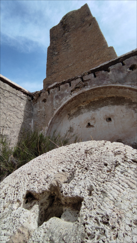 Molino del Marchal: rueda de molino