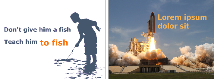 composiciones de colores complementarios