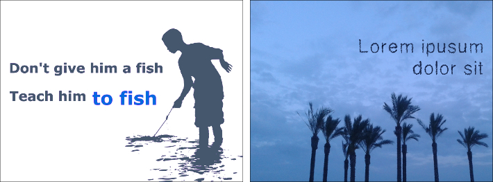 composiciónes monocromáticas