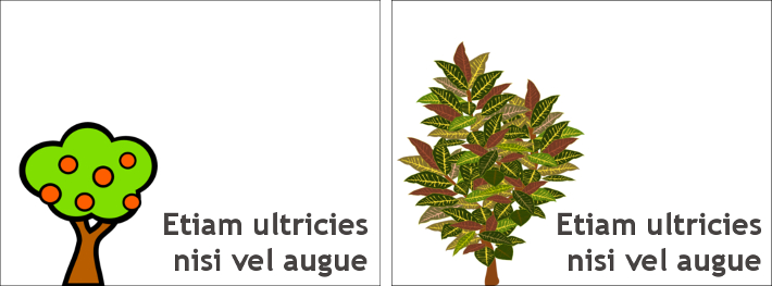 diapositivas con clipart y con imagen de gráfico vectorial