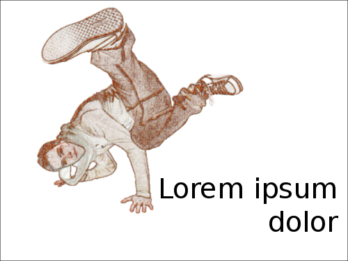 imagen junto a texto