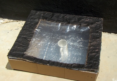 cocina solar de caja