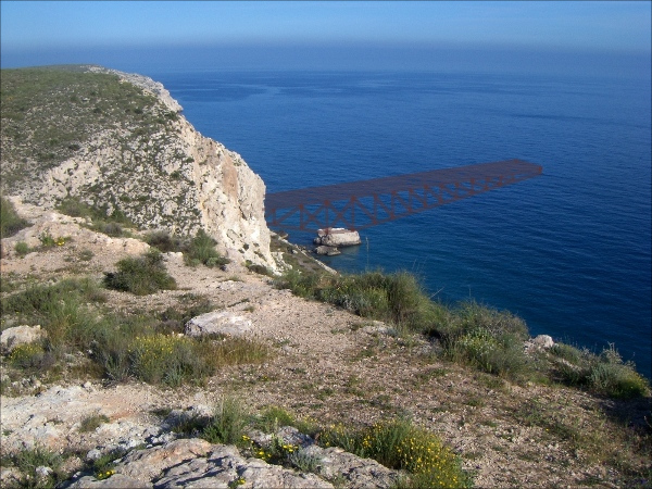 Recreacion del cargadero de Agua Amarga