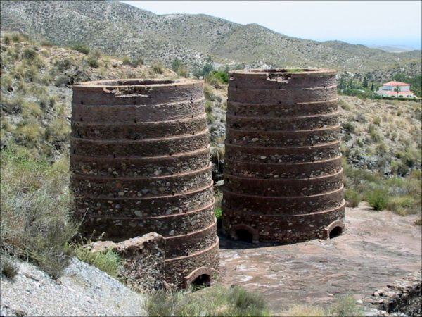 Hornos de calcinacion de Pilar de Jaravia